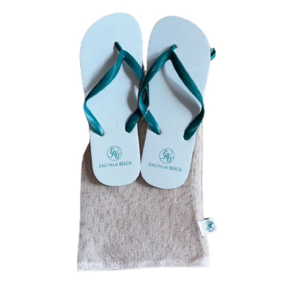 EAU Palm Beach sandals NWT size 11